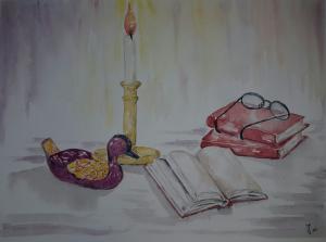 Bougie livre