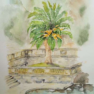Jardin la fontaine